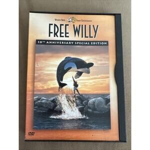 Free Willy (DVD, 2003, 10th Anniversary Special Edition)